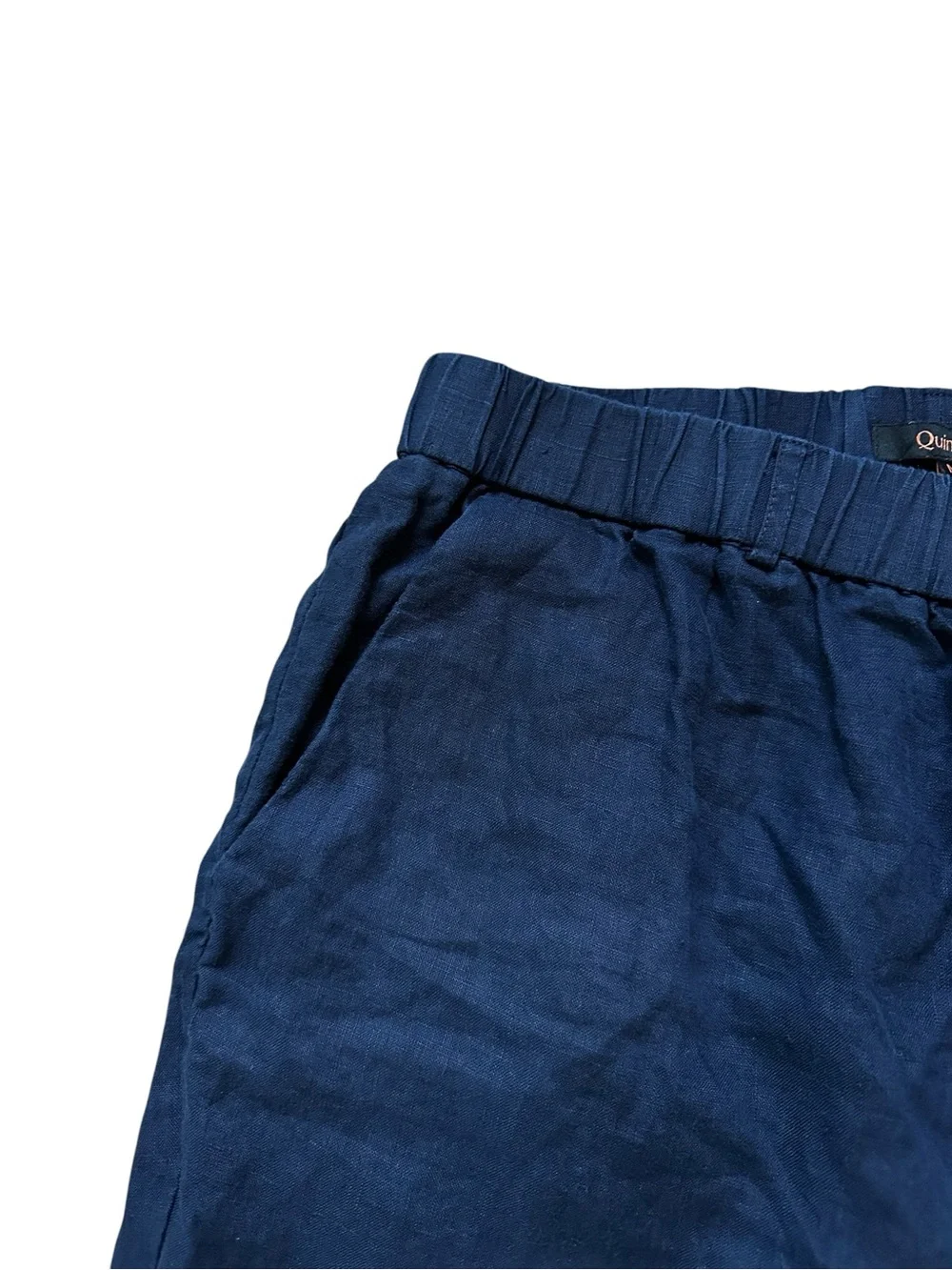 Quince 100% European Linen Tapered Ankle Pants Minimalist Summer Coastal